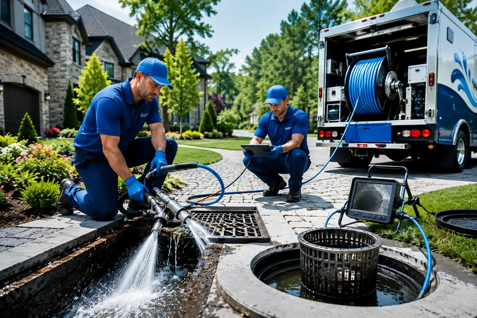 Local outdoor drain cleaning professionals in Middlebury, VT